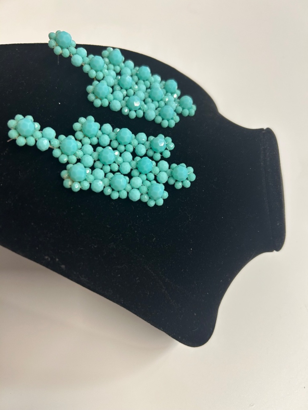 Kate Spade The Bead goes On chandelier crystal earrings - Picture 3 of 4